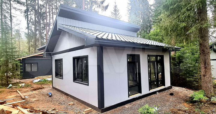 Дом 50 м² на участке 8 сот.