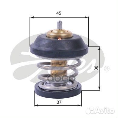 Термостат 7412-10595 audi A3/A4/A5/A6/A8/Q3/Q5