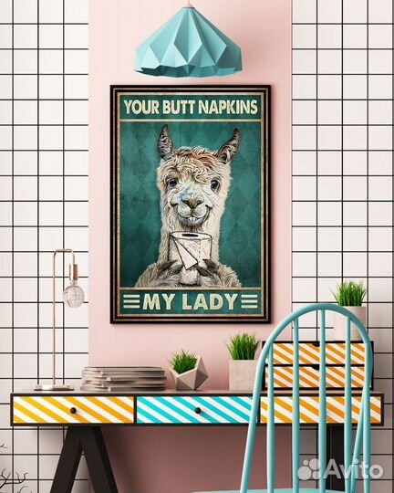 Постер #22-0525 Для ванной комнаты