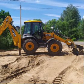 Аренда Экскаватор Погрузчика JCB 4CX Гидромолот