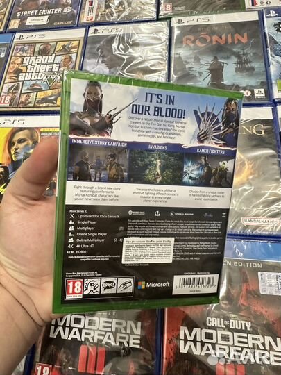 Игры Xbox Mortal combat 1