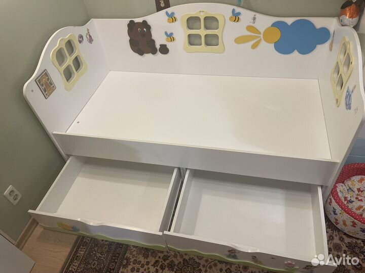 Кровать дубок