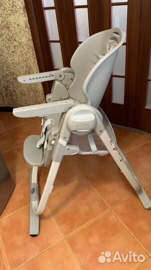 Детский стульчик для кормления chicco polly
