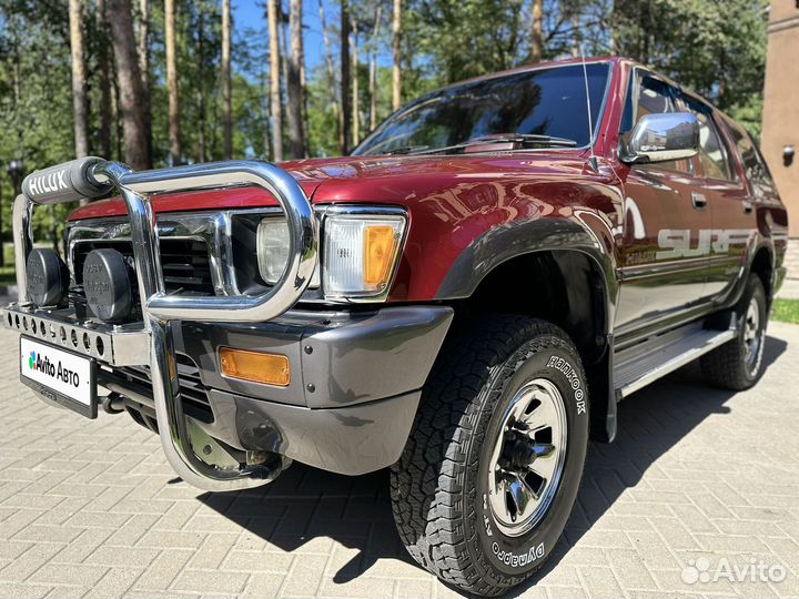 Toyota Hilux Surf 2.4 AT, 1991, 256 200 км