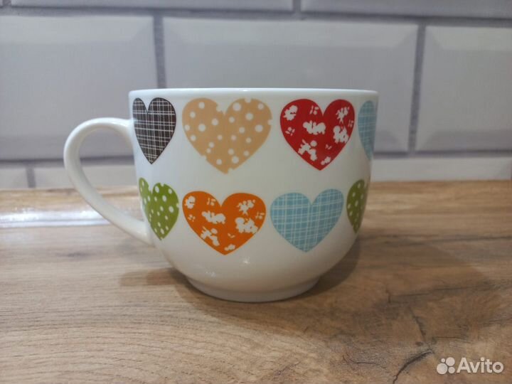 Кружка фарфоровая
