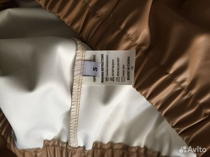 Худи, кожзам женская