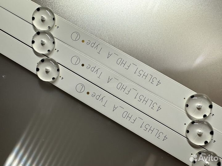 Планки подсветки 43LH51 FHD A Type LG Innotek