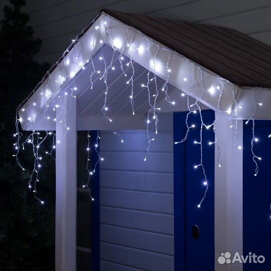 Гирлянда уличная бахрома