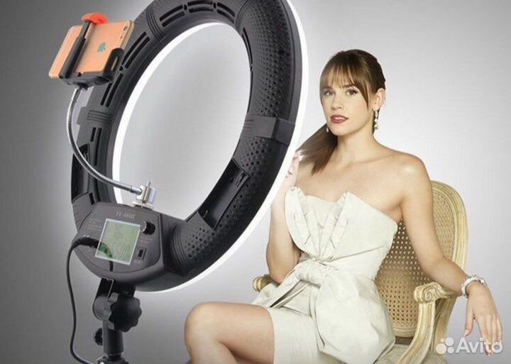 Новые кольцевые лампы / Магазин