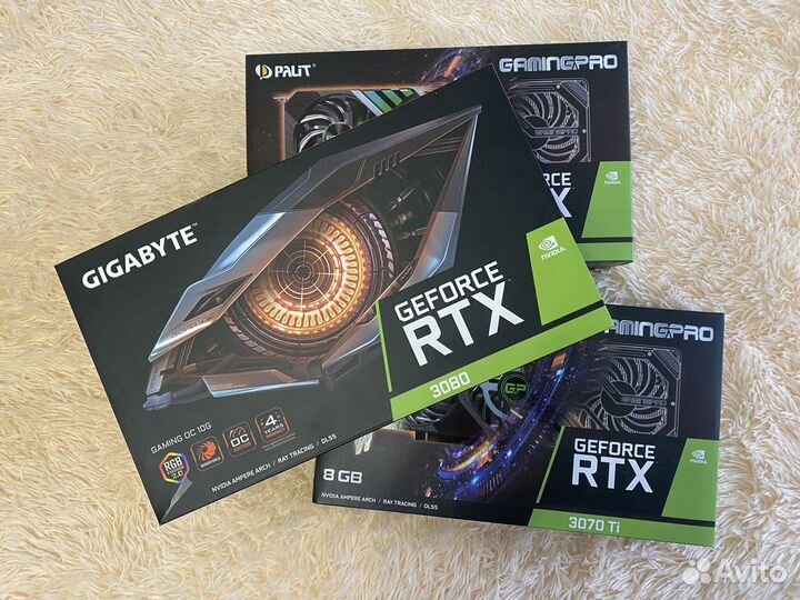 Nvidia geforce RTX 3060 3070TI 3080