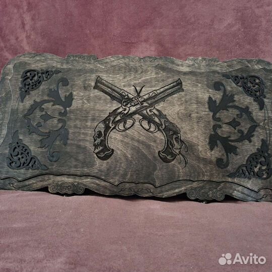 Нарды со стеклом