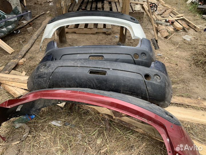 Бампер задний nissan qashqai кашкай