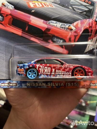 Hot Wheels Premium Nissan Silvia S15 Formula Drift