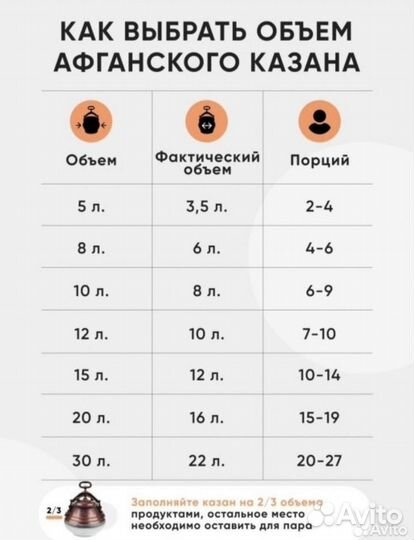 Афганский казан 10 литров (половник )
