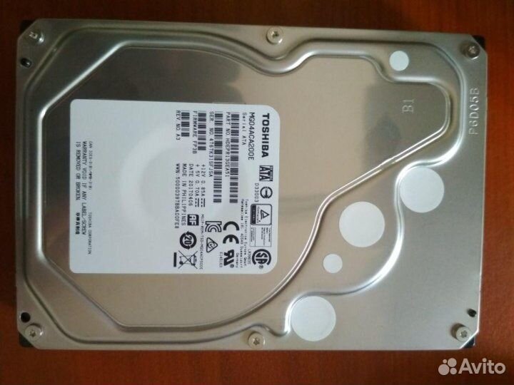 Жесткий диск Toshiba 2 тб MG04ACA200E