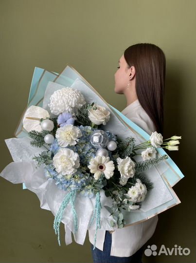 Букет цветов «Льдиная красота»