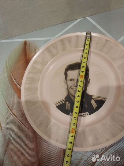 Настенная корбалитовая тарелка