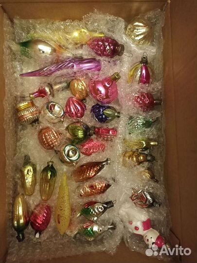 Елочные игрушки СССР 1948-1980 гг