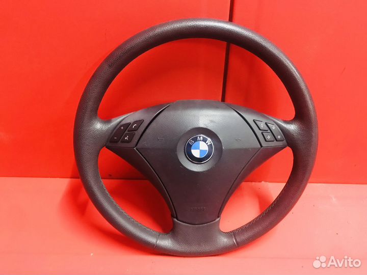 Руль в сборе Bmw 5-Series E60 дорестайл