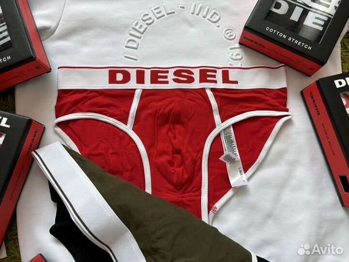 Трусы брифы Diesel M комплект 3 шт