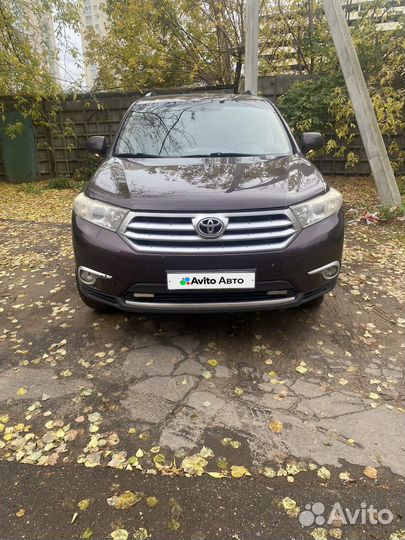 Toyota Highlander 3.5 AT, 2011, 260 000 км