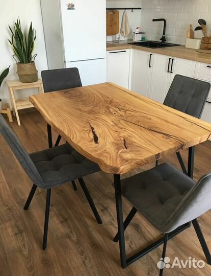 Столешница из карагача. Слэб