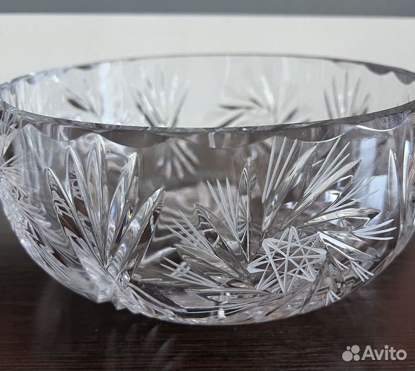 Салатник хрустальный