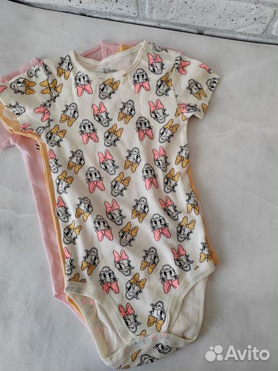 Набор боди для девочки 98 3шт