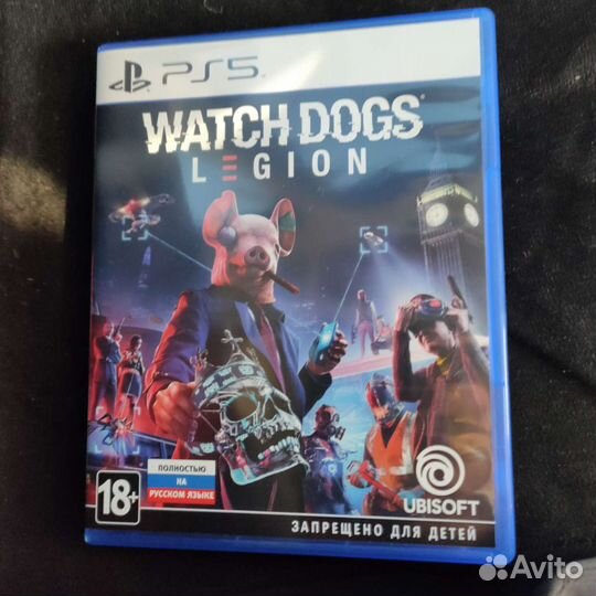 Игра PS5. Watch dogs legion. Обмен. Продажа