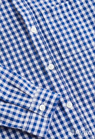 Новая рубашка H&M 98, 134 клетка