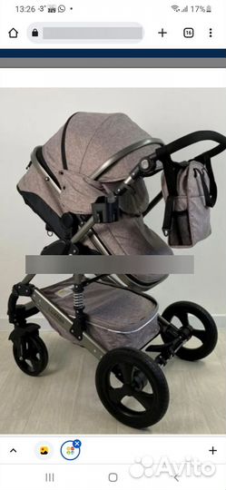 Коляска 2 в 1 luxmom 555