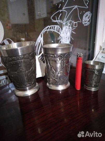 Стаканы олово,Гдр