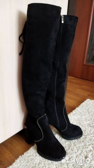 Зимние женские сапоги р.38 ботфорты