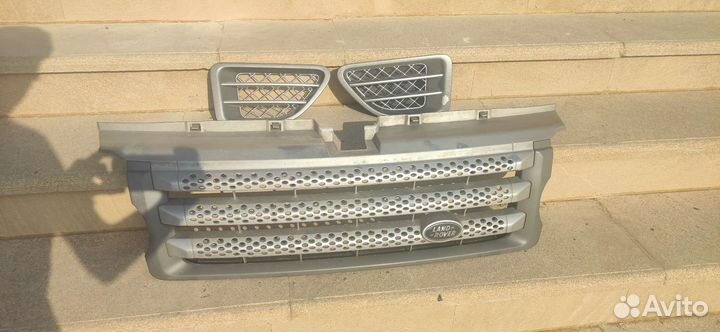 Решетка радиатора на range rover sport