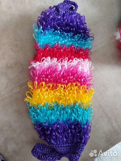 Мочалка ручной работы