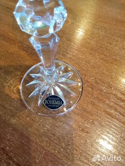 Набор хрустальных фужеров Чехия