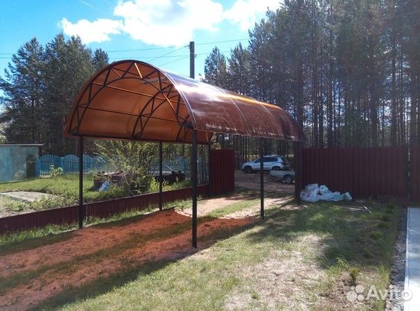 Автомобильный навес под заказ