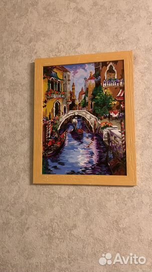 Картины по номерам раскрашенные в рамках