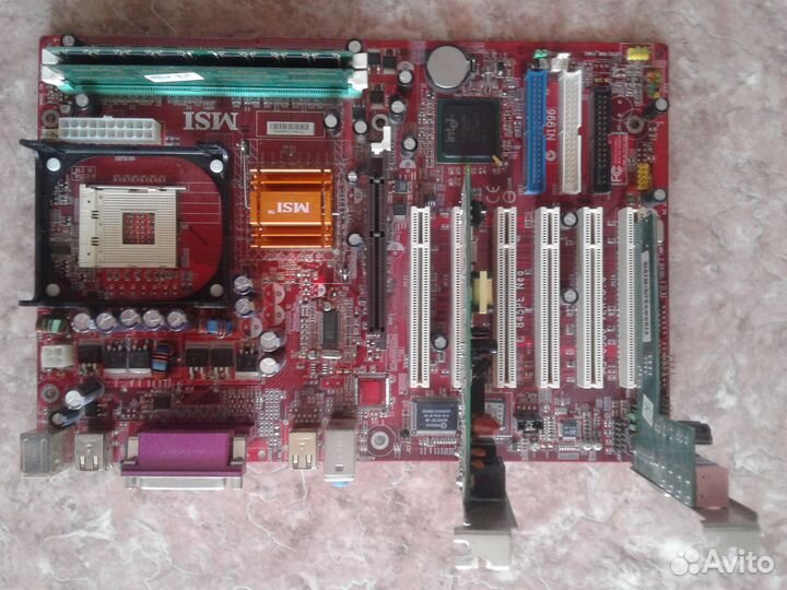Материнская плата msi 6580 v.3