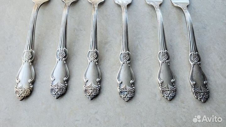 Набор вилки 6 шт мнц мельхиор СССР оригинал