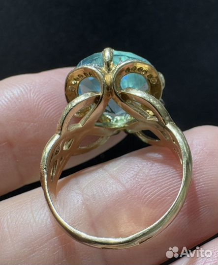 Золотое кольцо 585 проба. Дж