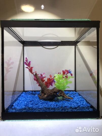 Аквариум кубик новый