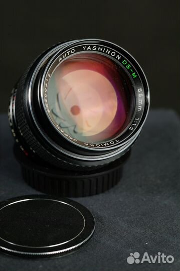 Tomioka Auto Yashinon DS-M 55mm f1,2 + Yashica TL