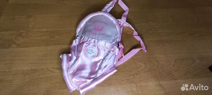 Переноска-слинг для кукол baby born zapf creation