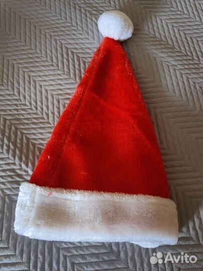Шапочка деда мороза 3 шт