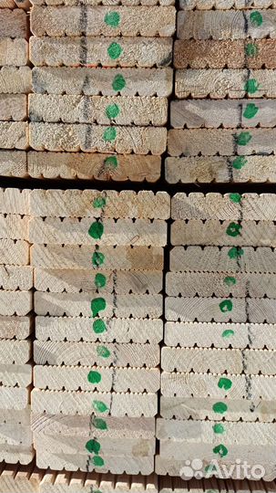 Доска террасная лиственница сорт ав