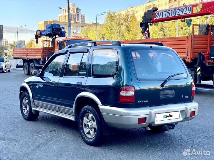 Kia Sportage 2.0 МТ, 2000, 273 000 км