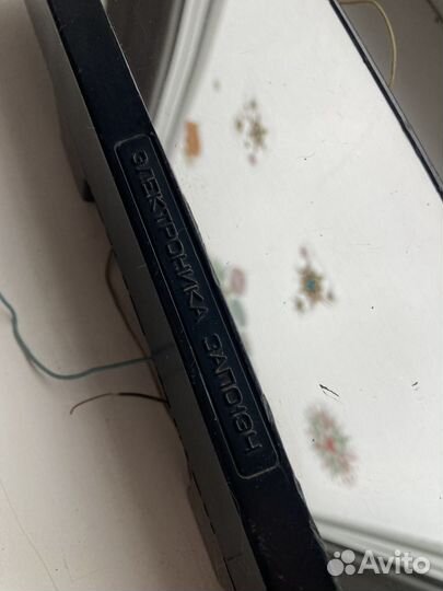 Зеркало Электроника запо134 с часами панорамное