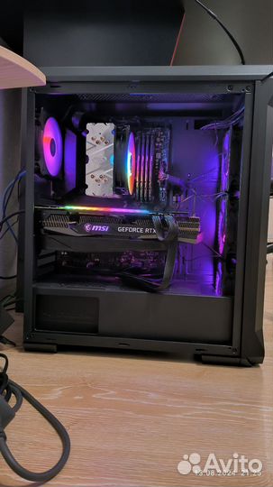 Игровой пк с rtx 3070 ti, ryzen 5 5600x