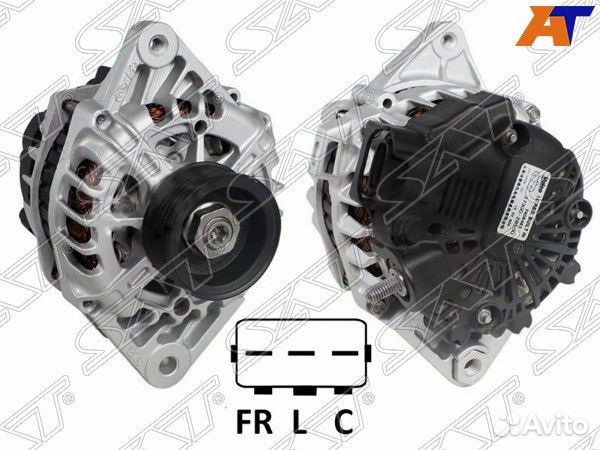 Генератор hyundai solaris